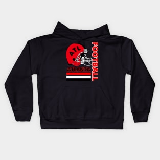 Atlanta Football Vintage Style Kids Hoodie